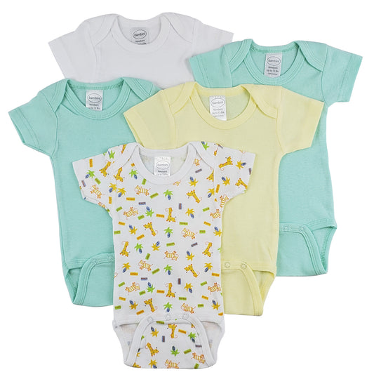 Bambini 5-Pack kortärmad body