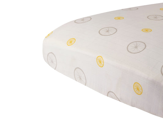 Lakan med hjul. Bambu och Muslin